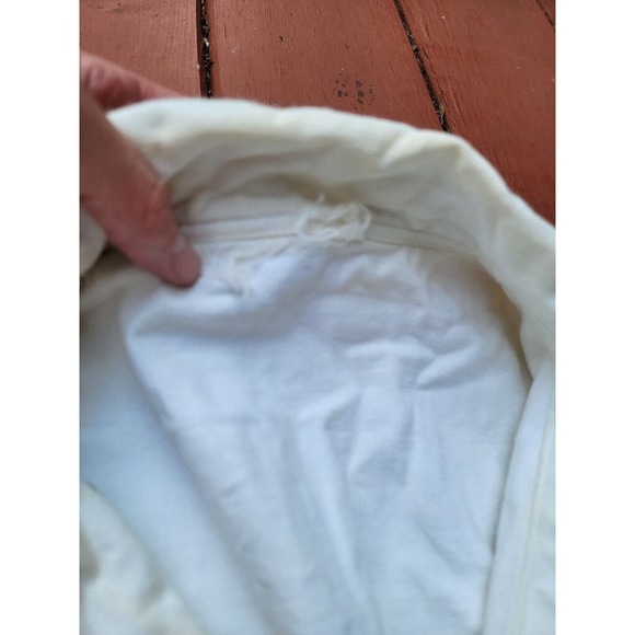 Vintage Sledge’s WHITE Coveralls Workwear 1950 Sanforized 60s Railroad TALON ZIP - Picture 7 of 16